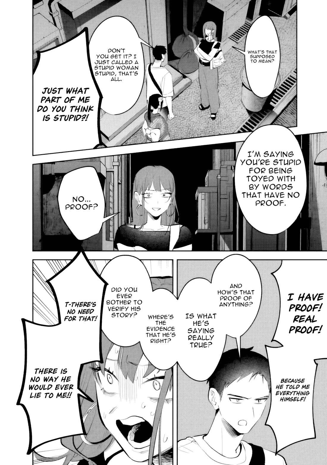 Living Together with the Queen from My High School Days Who was Arrogant, Surprisingly isn't That Uncomfortable Chapter 30 page 12 - Chapter 30