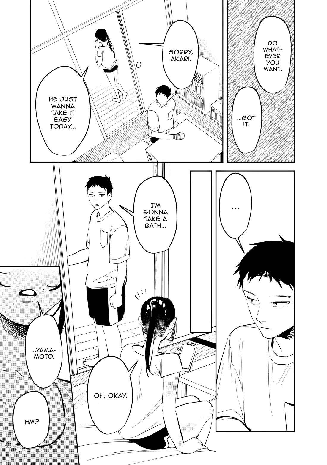 Living Together with the Queen from My High School Days Who was Arrogant, Surprisingly isn't That Uncomfortable Chapter 32 page 3 - Chapter 32