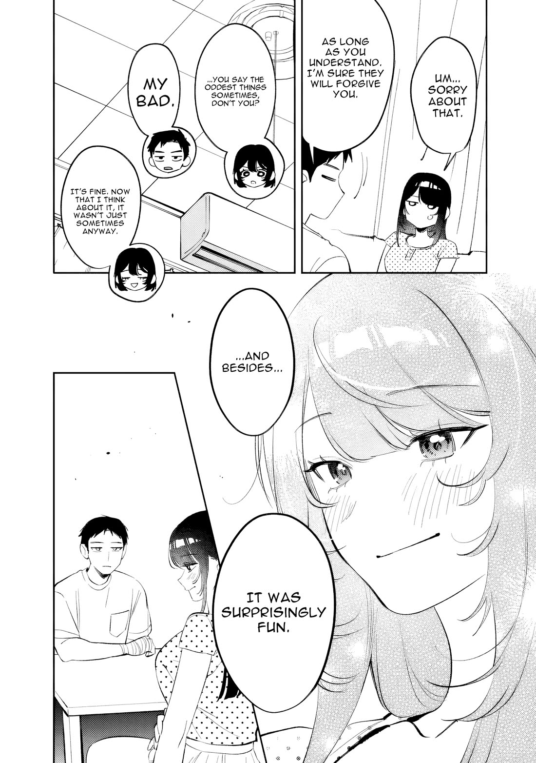 Living Together with the Queen from My High School Days Who was Arrogant, Surprisingly isn't That Uncomfortable Chapter 35 page 12 - Chapter 35
