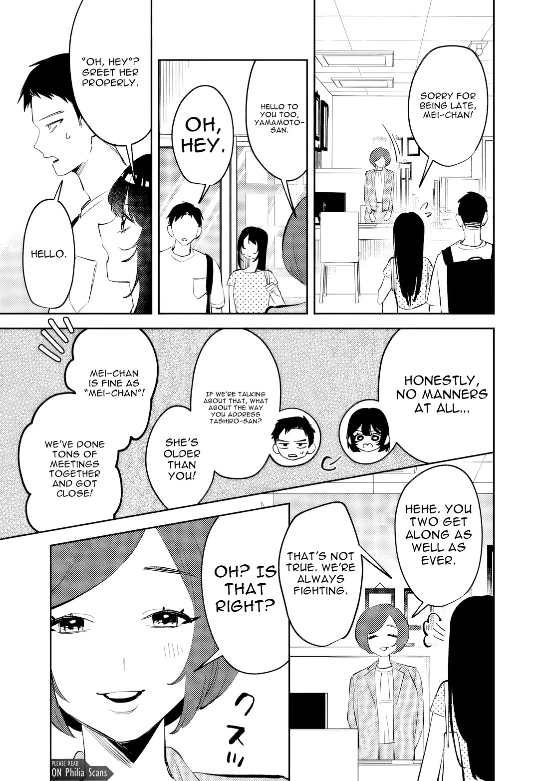 Living Together with the Queen from My High School Days Who was Arrogant, Surprisingly isn't That Uncomfortable Chapter 35 page 15 - Chapter 35