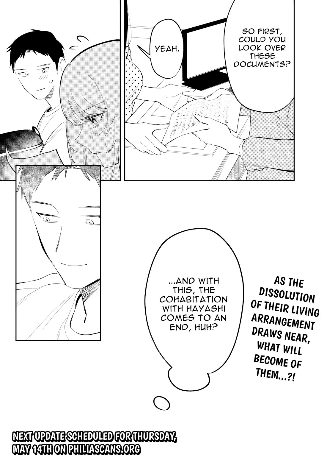 Living Together with the Queen from My High School Days Who was Arrogant, Surprisingly isn't That Uncomfortable Chapter 35 page 17 - Chapter 35