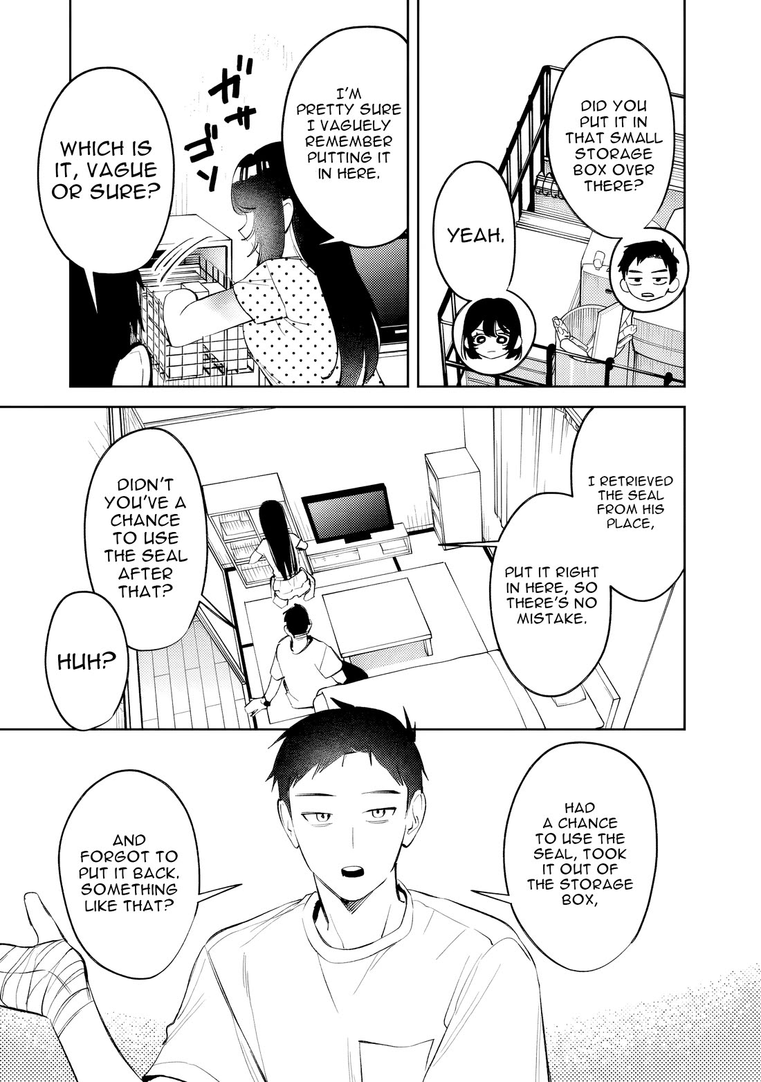 Living Together with the Queen from My High School Days Who was Arrogant, Surprisingly isn't That Uncomfortable Chapter 35 page 9 - Chapter 35