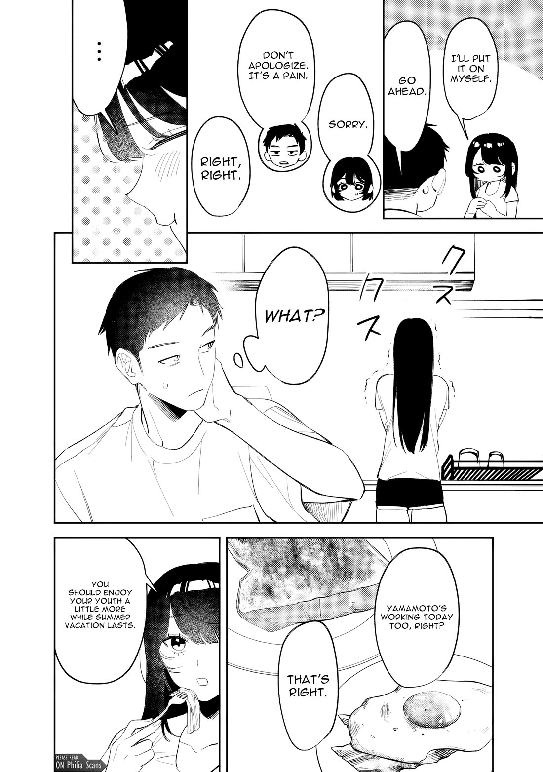 Living Together with the Queen from My High School Days Who was Arrogant, Surprisingly isn't That Uncomfortable Chapter 36 page 10 - Chapter 36