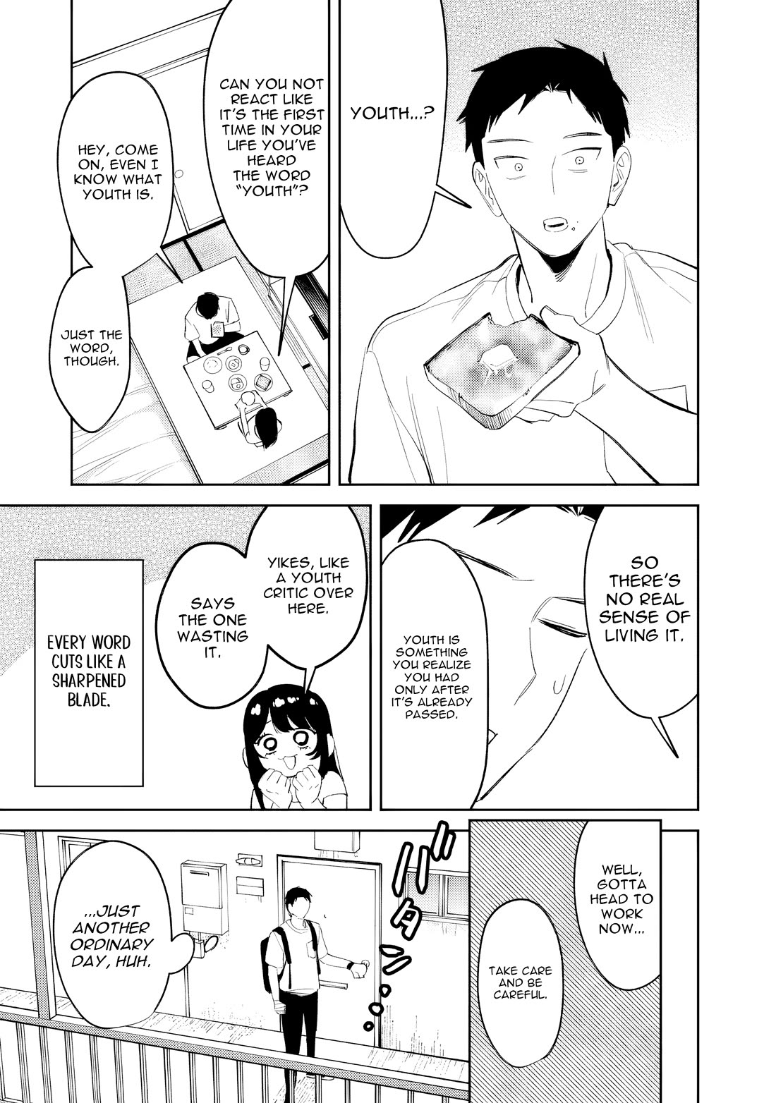 Living Together with the Queen from My High School Days Who was Arrogant, Surprisingly isn't That Uncomfortable Chapter 36 page 11 - Chapter 36