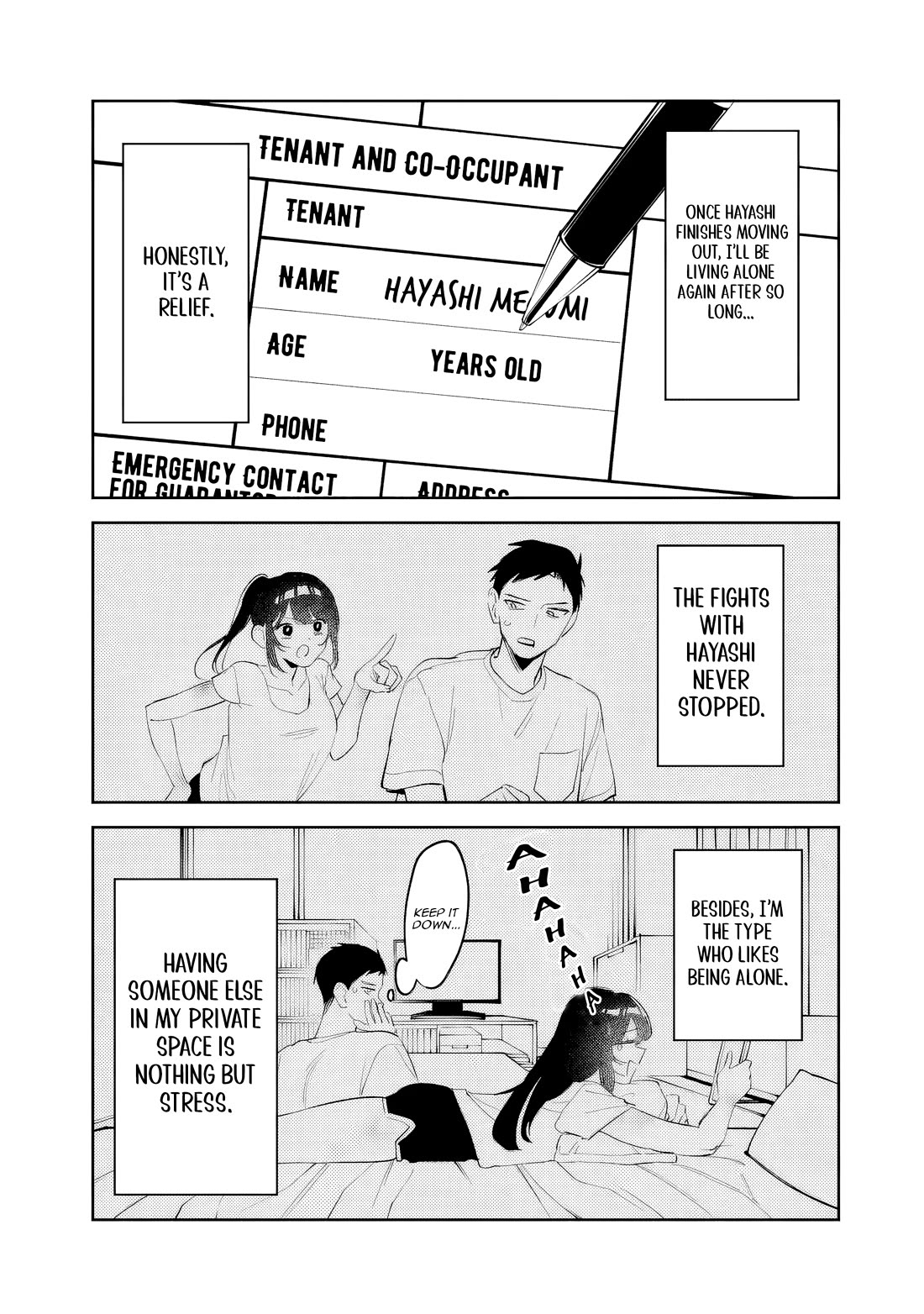 Living Together with the Queen from My High School Days Who was Arrogant, Surprisingly isn't That Uncomfortable Chapter 36 page 2 - Chapter 36