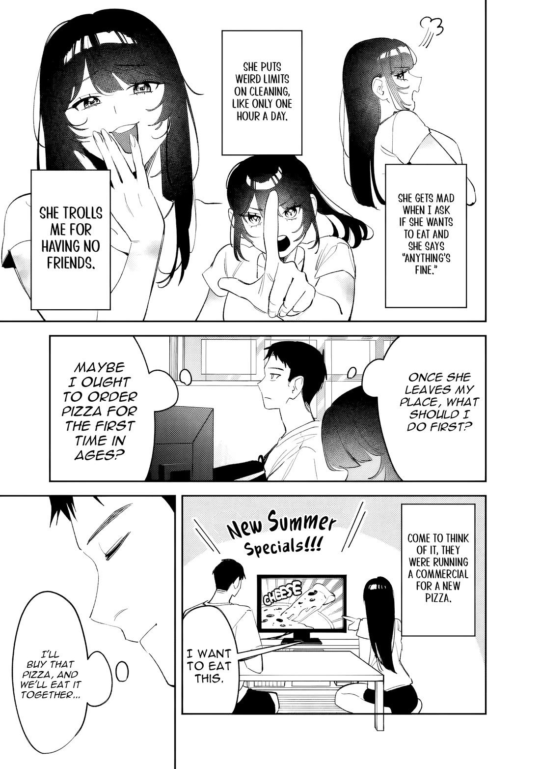 Living Together with the Queen from My High School Days Who was Arrogant, Surprisingly isn't That Uncomfortable Chapter 36 page 3 - Chapter 36