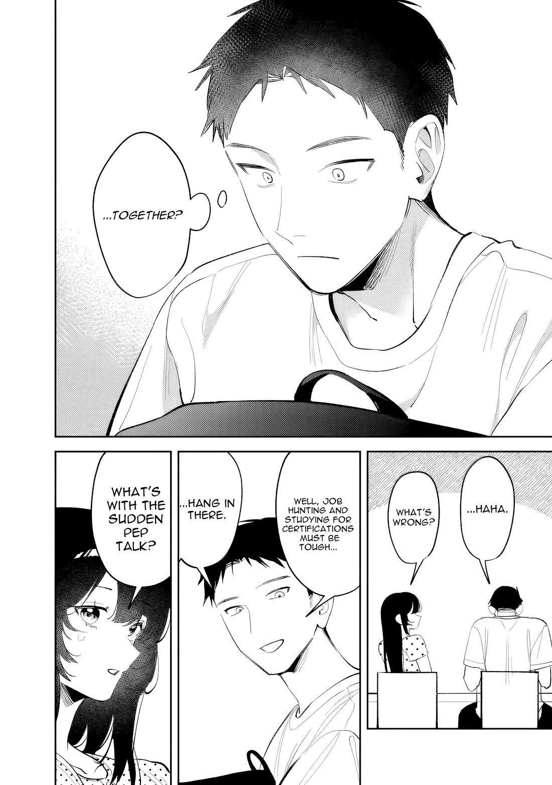 Living Together with the Queen from My High School Days Who was Arrogant, Surprisingly isn't That Uncomfortable Chapter 36 page 4 - Chapter 36