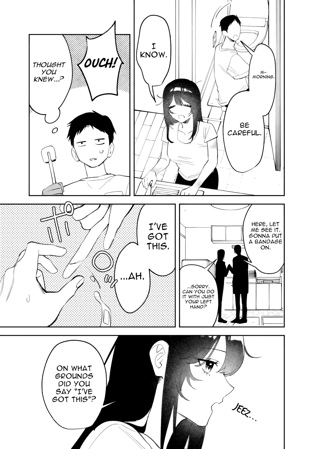 Living Together with the Queen from My High School Days Who was Arrogant, Surprisingly isn't That Uncomfortable Chapter 36 page 9 - Chapter 36