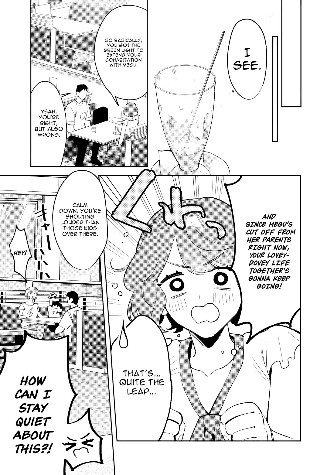 Living Together with the Queen from My High School Days Who was Arrogant, Surprisingly isn't That Uncomfortable Chapter 37 page 3 - Chapter 37