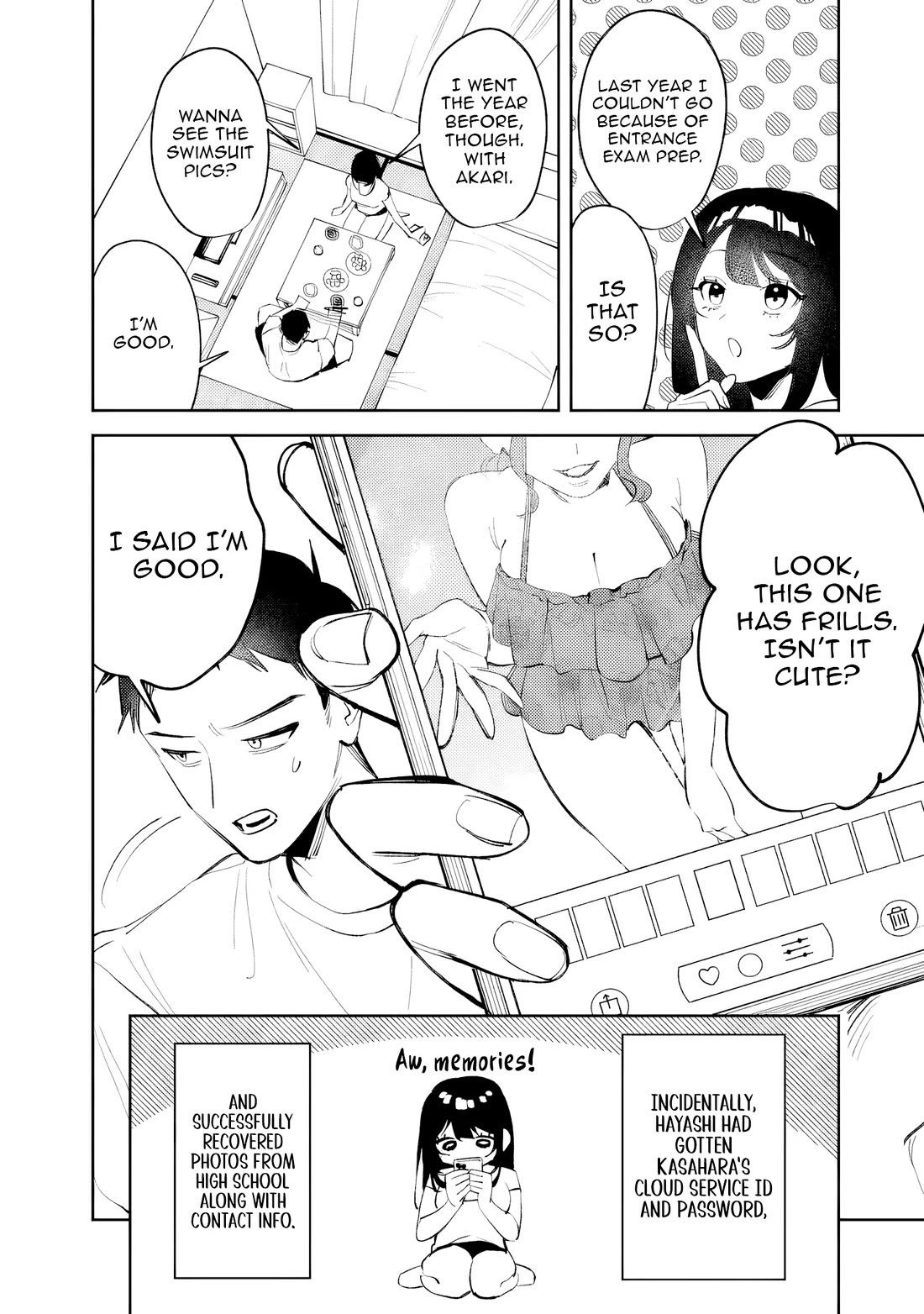 Living Together with the Queen from My High School Days Who was Arrogant, Surprisingly isn't That Uncomfortable Chapter 38 page 10 - Chapter 38
