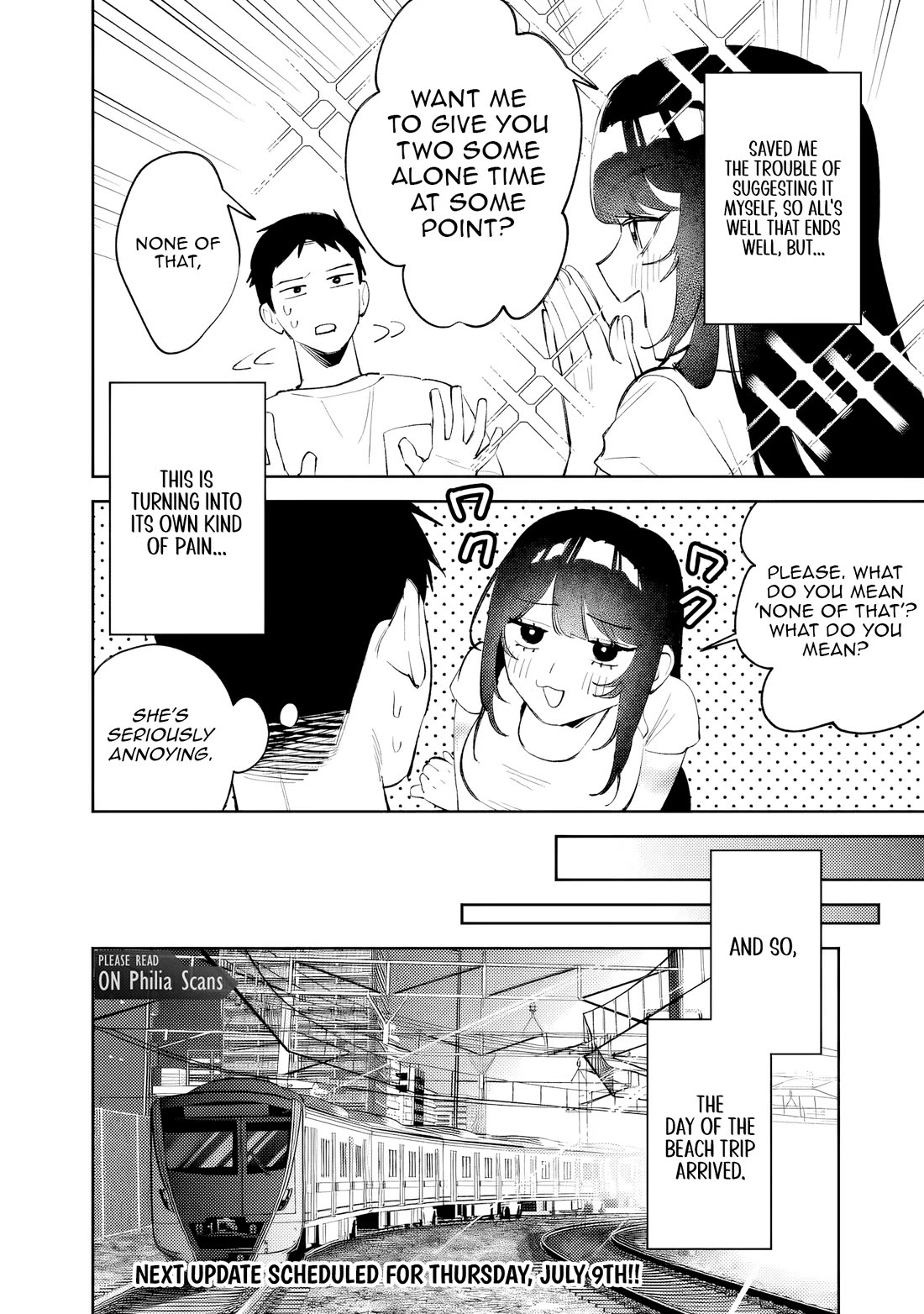 Living Together with the Queen from My High School Days Who was Arrogant, Surprisingly isn't That Uncomfortable Chapter 38 page 16 - Chapter 38