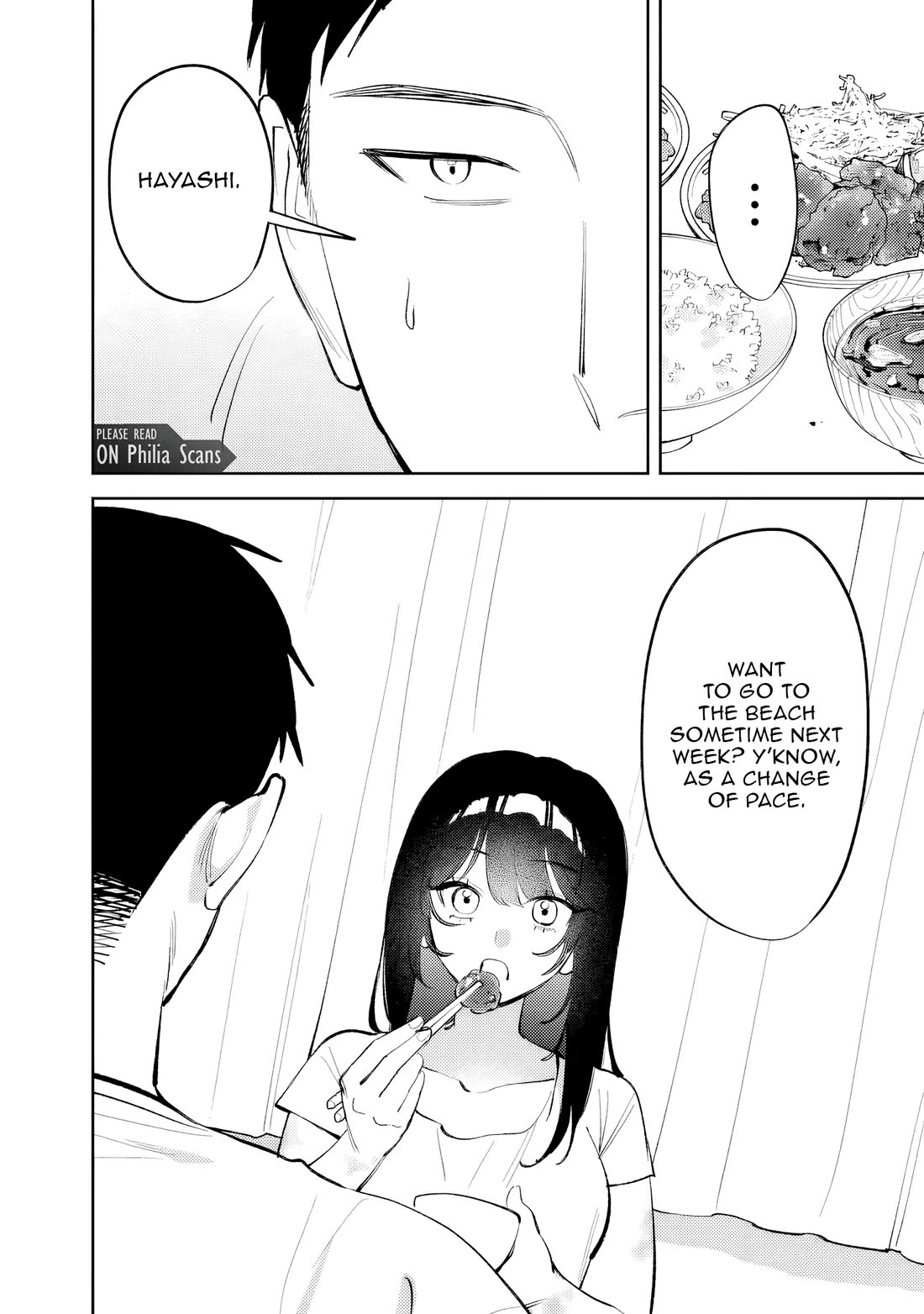 Living Together with the Queen from My High School Days Who was Arrogant, Surprisingly isn't That Uncomfortable Chapter 38 page 6 - Chapter 38
