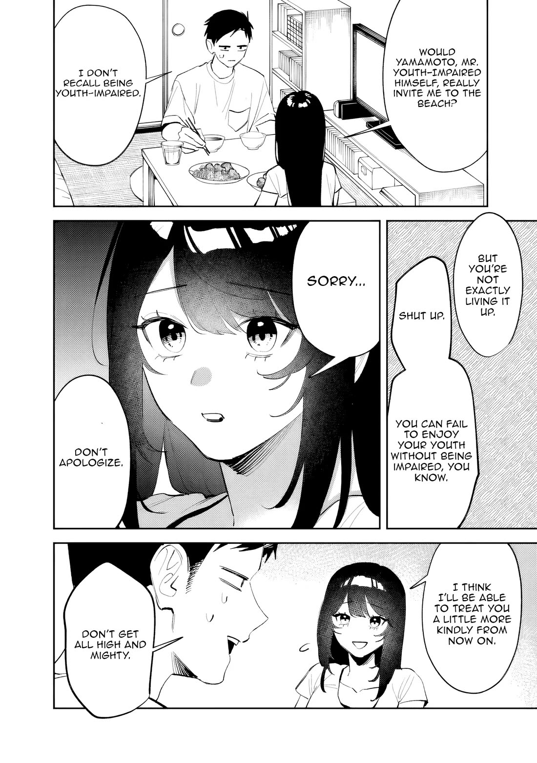 Living Together with the Queen from My High School Days Who was Arrogant, Surprisingly isn't That Uncomfortable Chapter 38 page 8 - Chapter 38