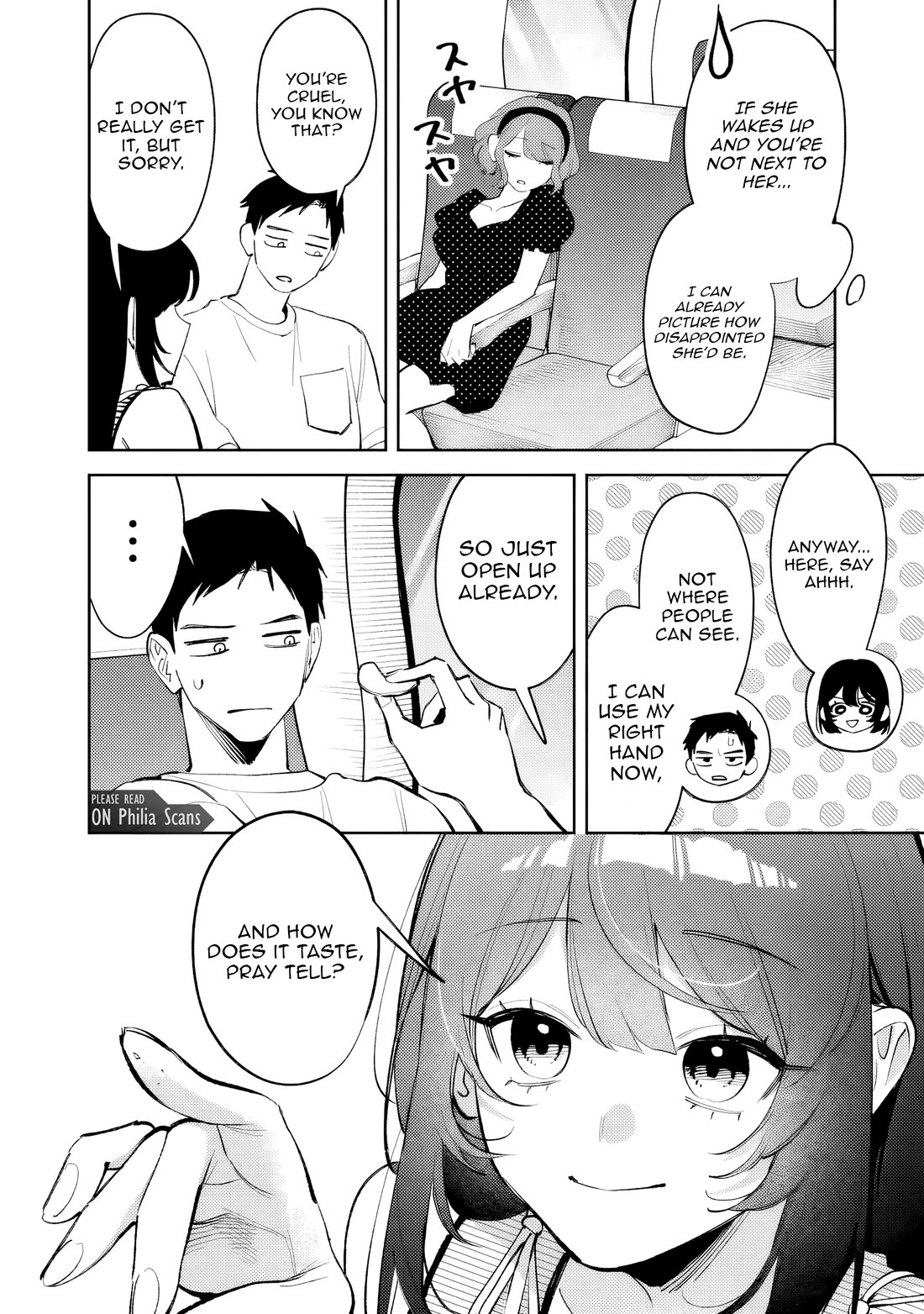Living Together with the Queen from My High School Days Who was Arrogant, Surprisingly isn't That Uncomfortable Chapter 39 page 6 - Chapter 39