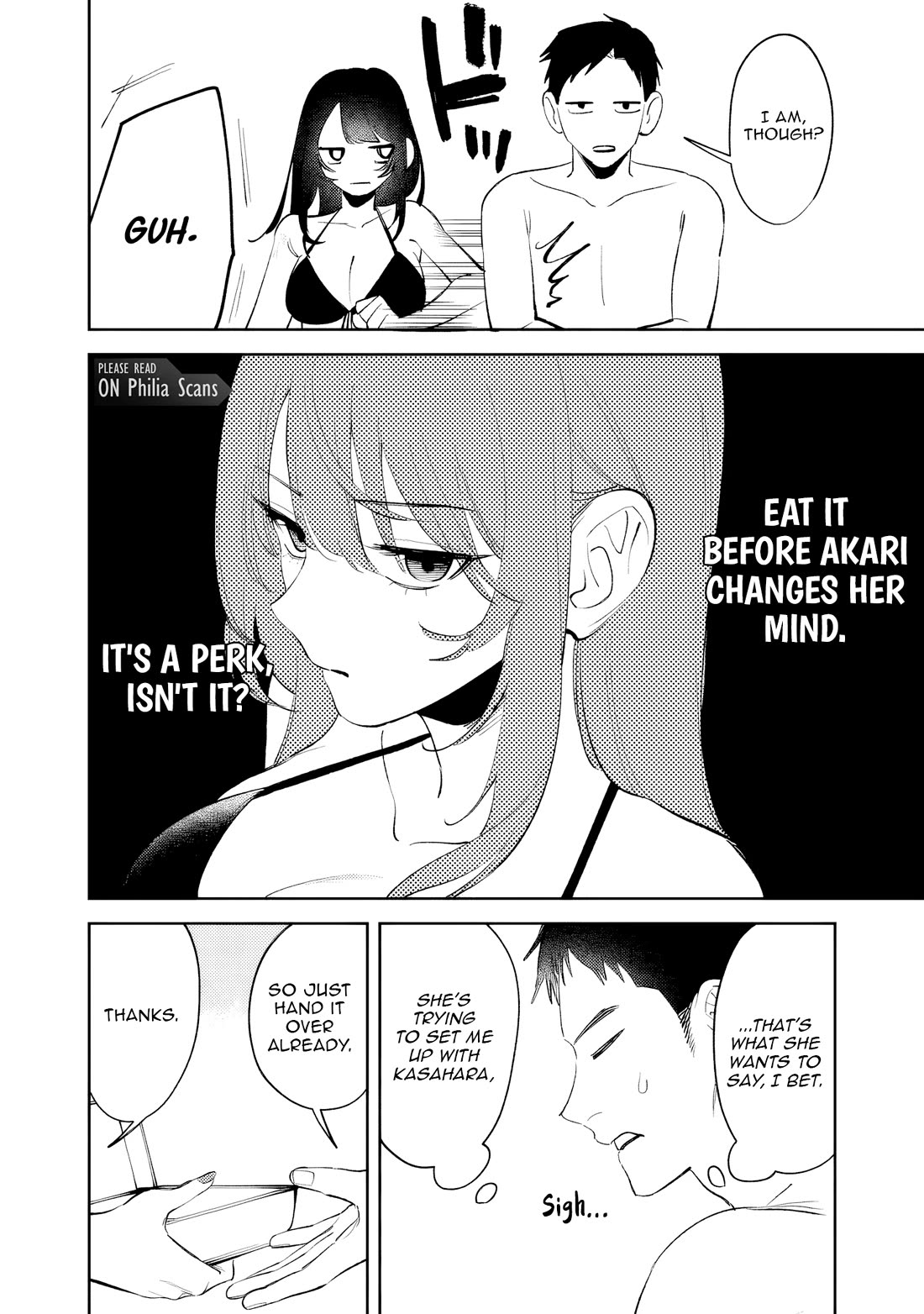 Living Together with the Queen from My High School Days Who was Arrogant, Surprisingly isn't That Uncomfortable Chapter 40 page 14 - Chapter 40