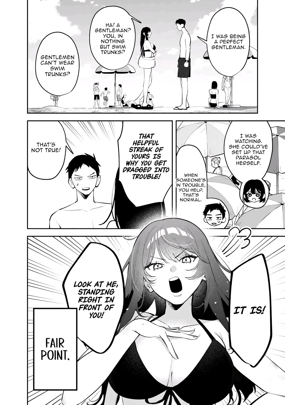 Living Together with the Queen from My High School Days Who was Arrogant, Surprisingly isn't That Uncomfortable Chapter 40 page 4 - Chapter 40