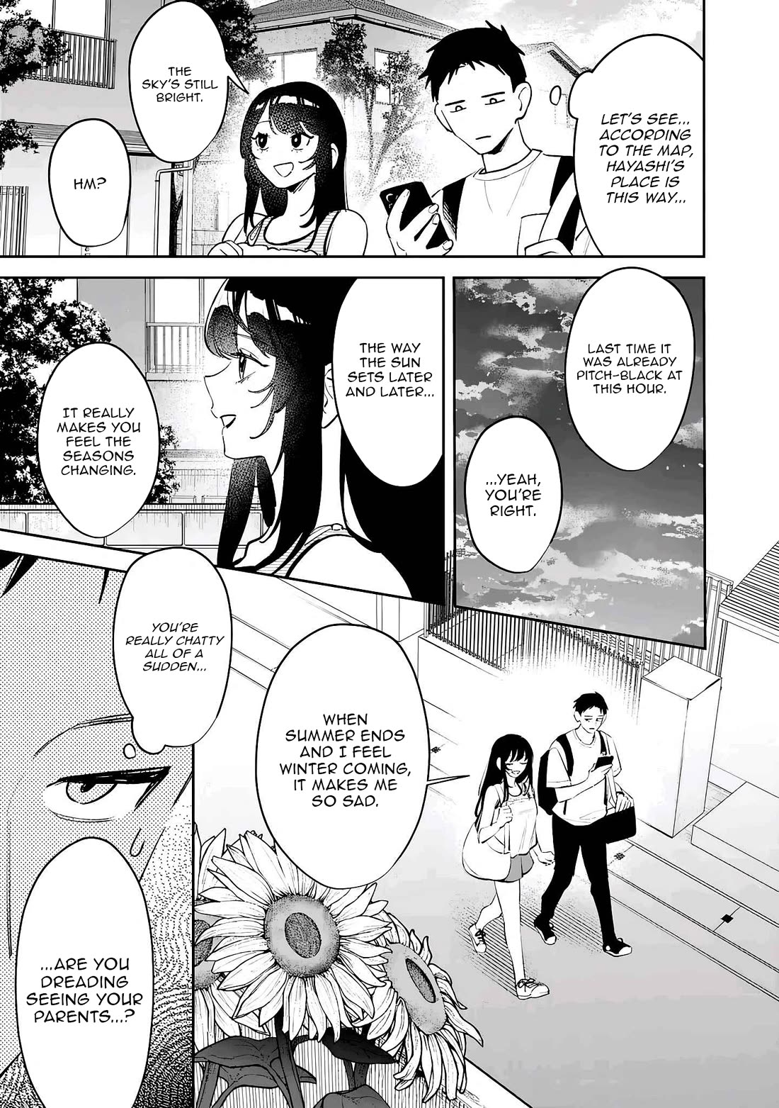 Living Together with the Queen from My High School Days Who was Arrogant, Surprisingly isn't That Uncomfortable Chapter 42 page 13 - Chapter 42