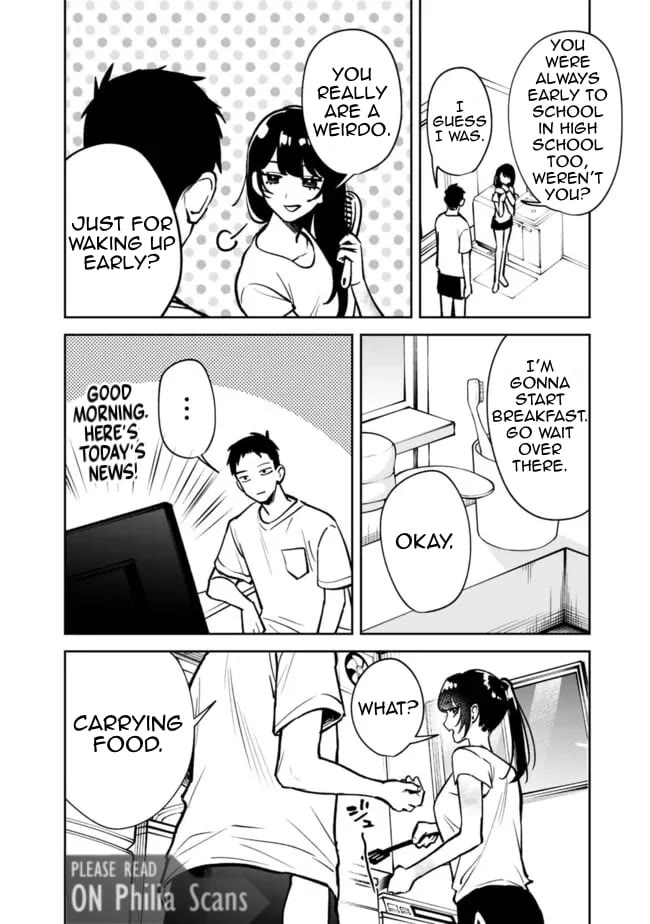 Living Together with the Queen from My High School Days Who was Arrogant, Surprisingly isn't That Uncomfortable Chapter 6 page 4 - Chapter 6