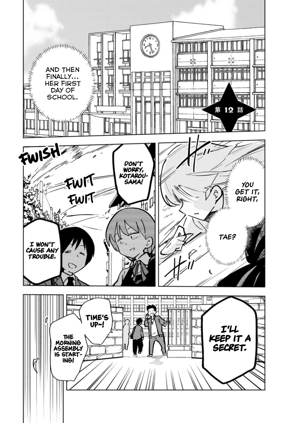 Living With a Kunoichi Chapter 12 page 1 - Chapter 12