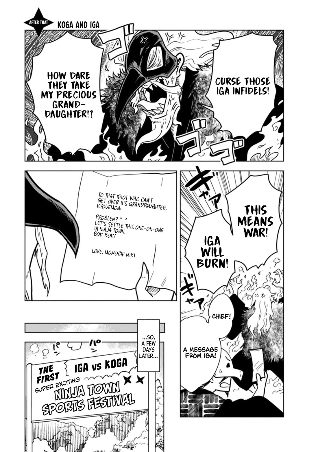Living With a Kunoichi Chapter 30.5 page 1 - Chapter 30.5