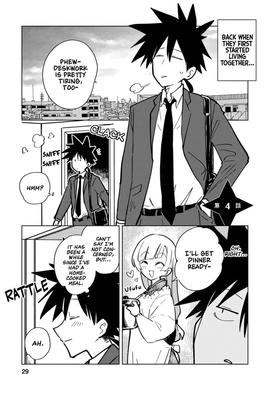 Living With a Kunoichi Chapter 4 page 1 - Chapter 4