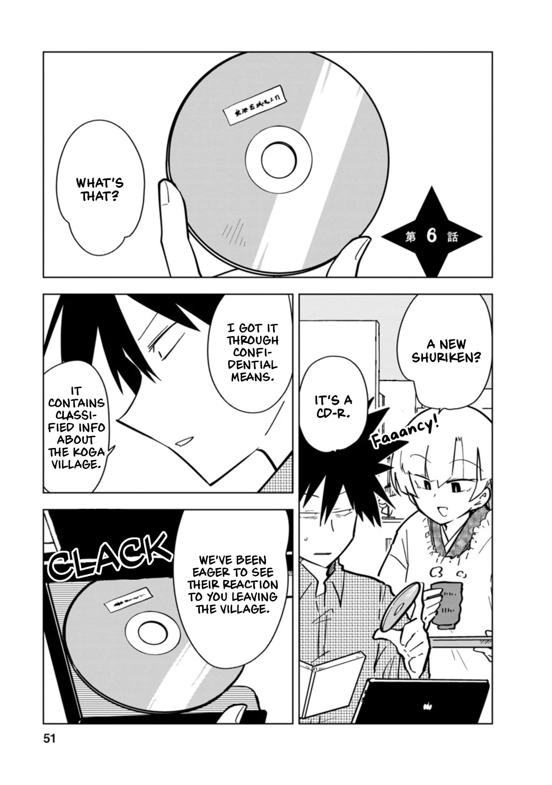 Living With a Kunoichi Chapter 6 page 1 - Chapter 6