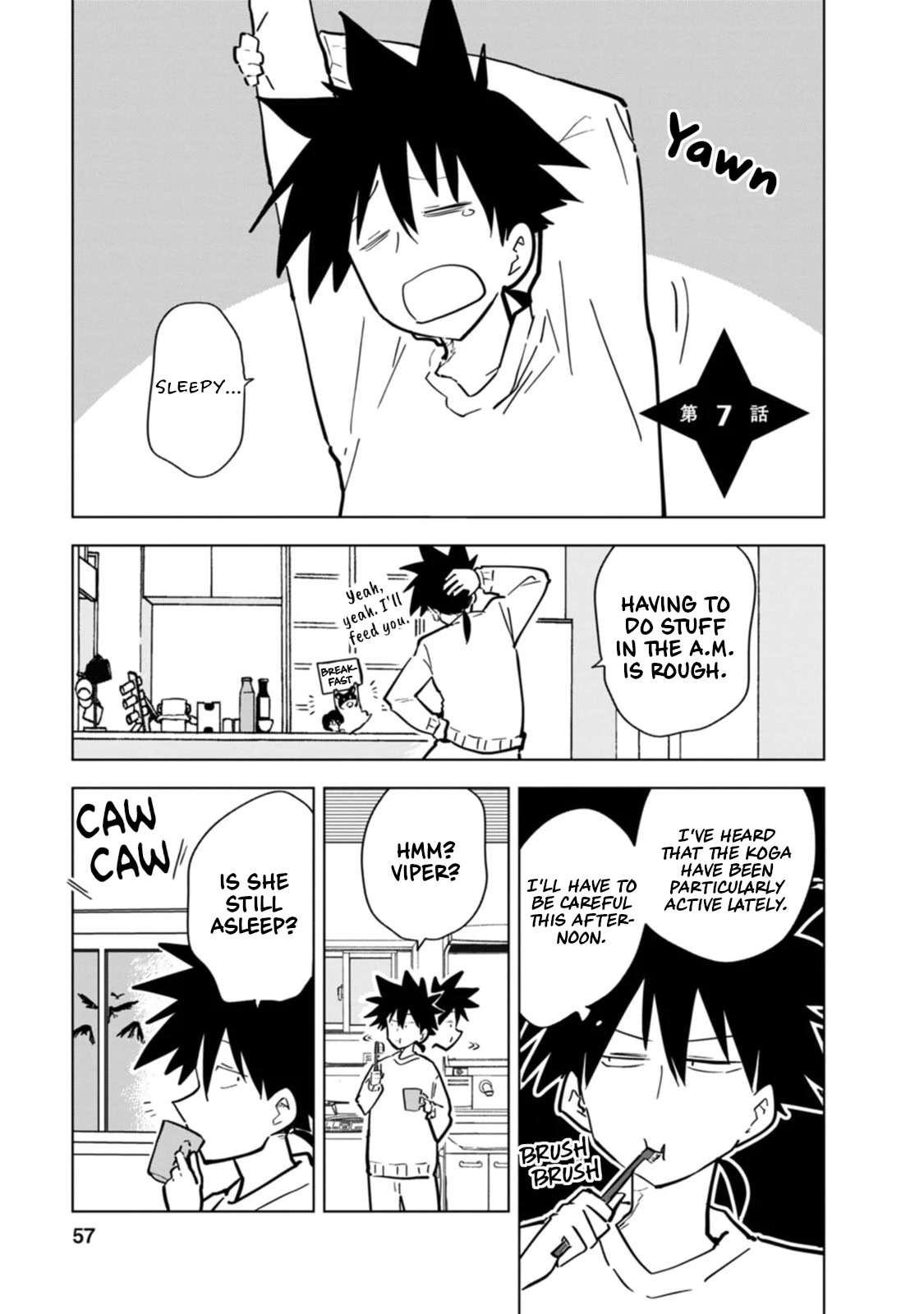 Living With a Kunoichi Chapter 7 page 1 - Chapter 7