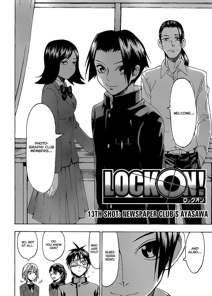 Lock On! Chapter 13 page 3 - Chapter 13: Newspaper Club's Ayasawa