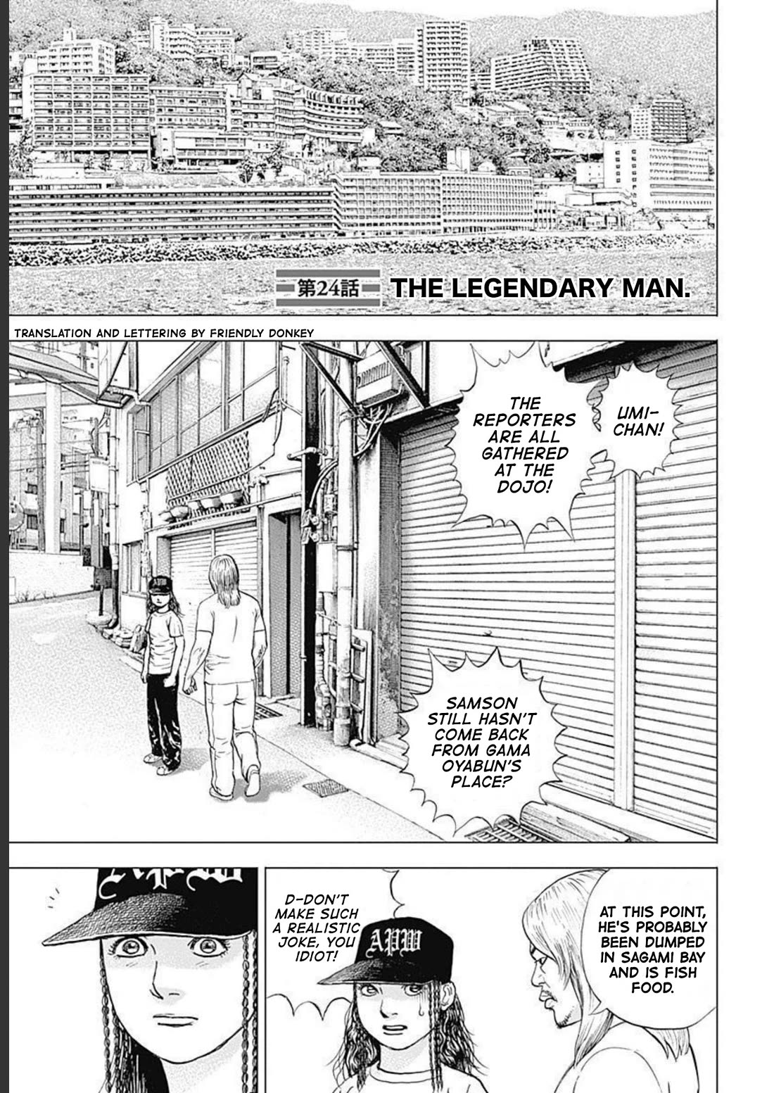 Lock Up Chapter 24 page 1 - Chapter 24: THE LEGENDARY MAN.