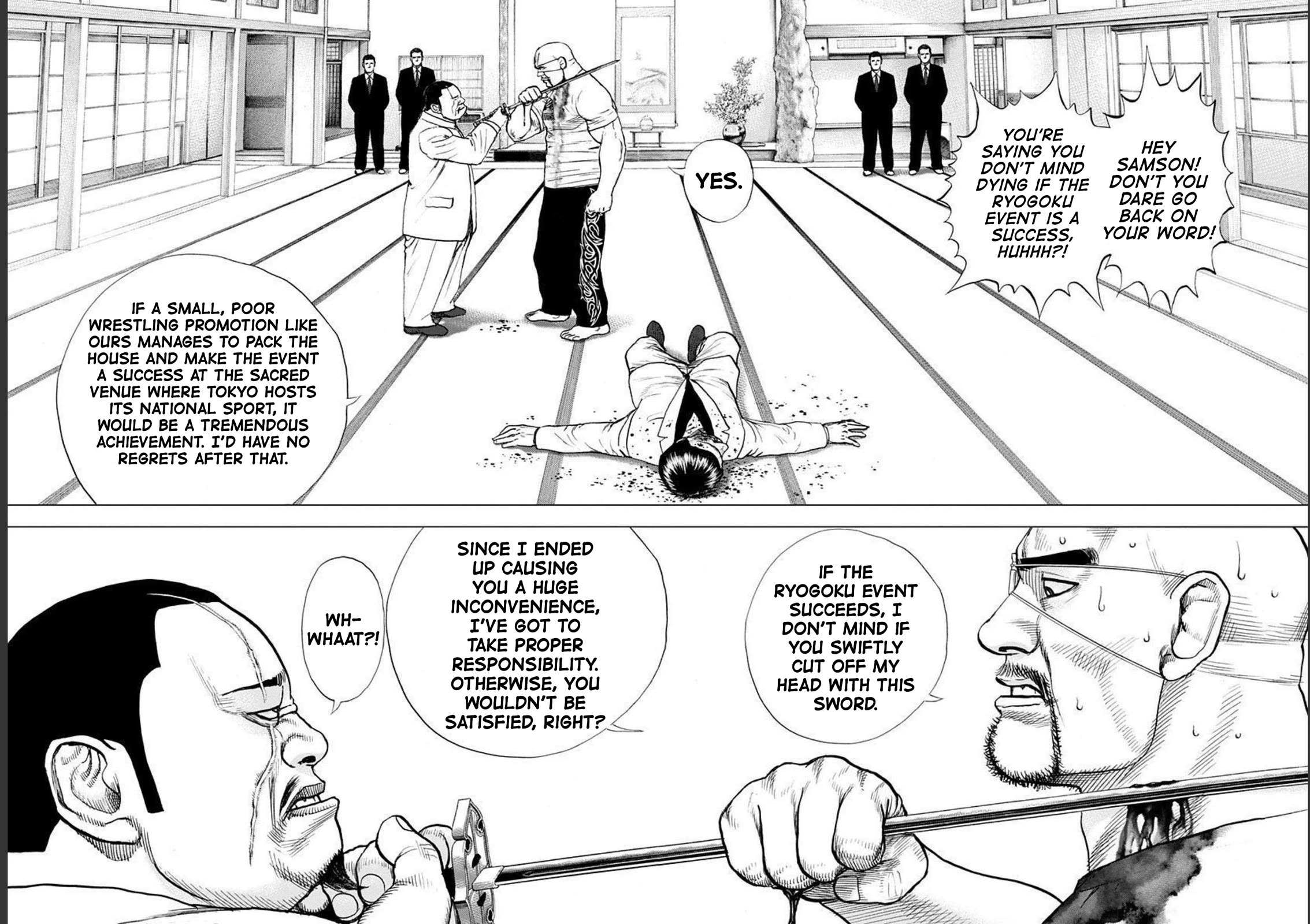 Lock Up Chapter 24 page 4 - Chapter 24: THE LEGENDARY MAN.