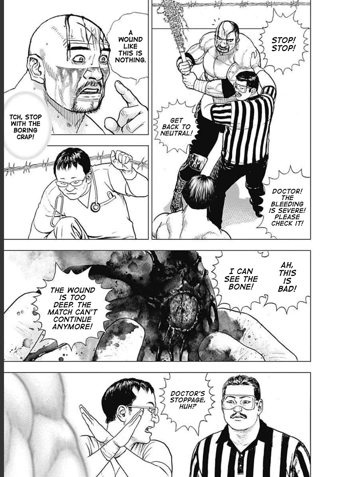 Lock Up Chapter 33 page 10 - Chapter 33: PRO WRESTLING SPIRIT. [END]