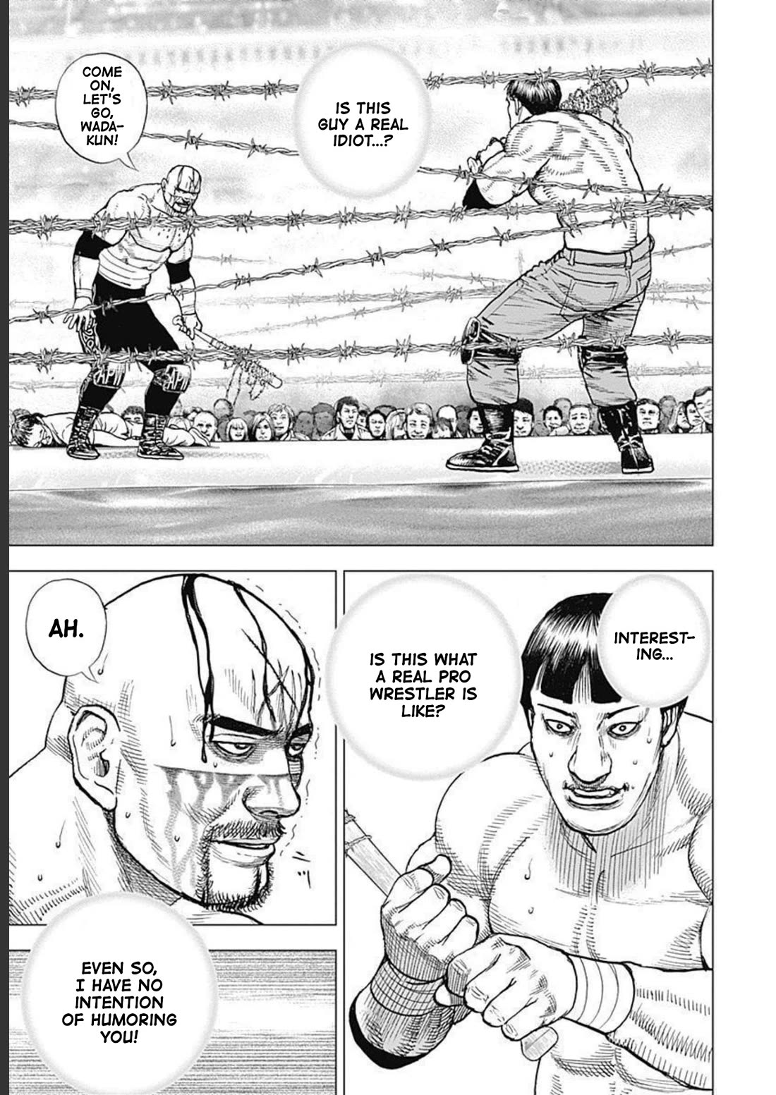 Lock Up Chapter 33 page 12 - Chapter 33: PRO WRESTLING SPIRIT. [END]