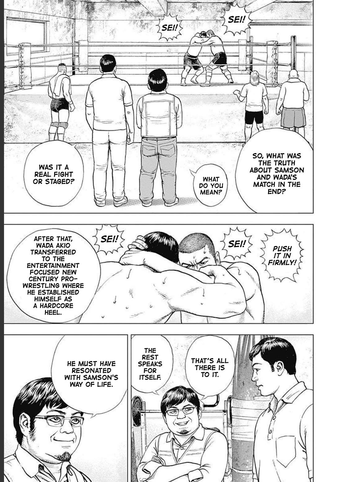 Lock Up Chapter 33 page 20 - Chapter 33: PRO WRESTLING SPIRIT. [END]