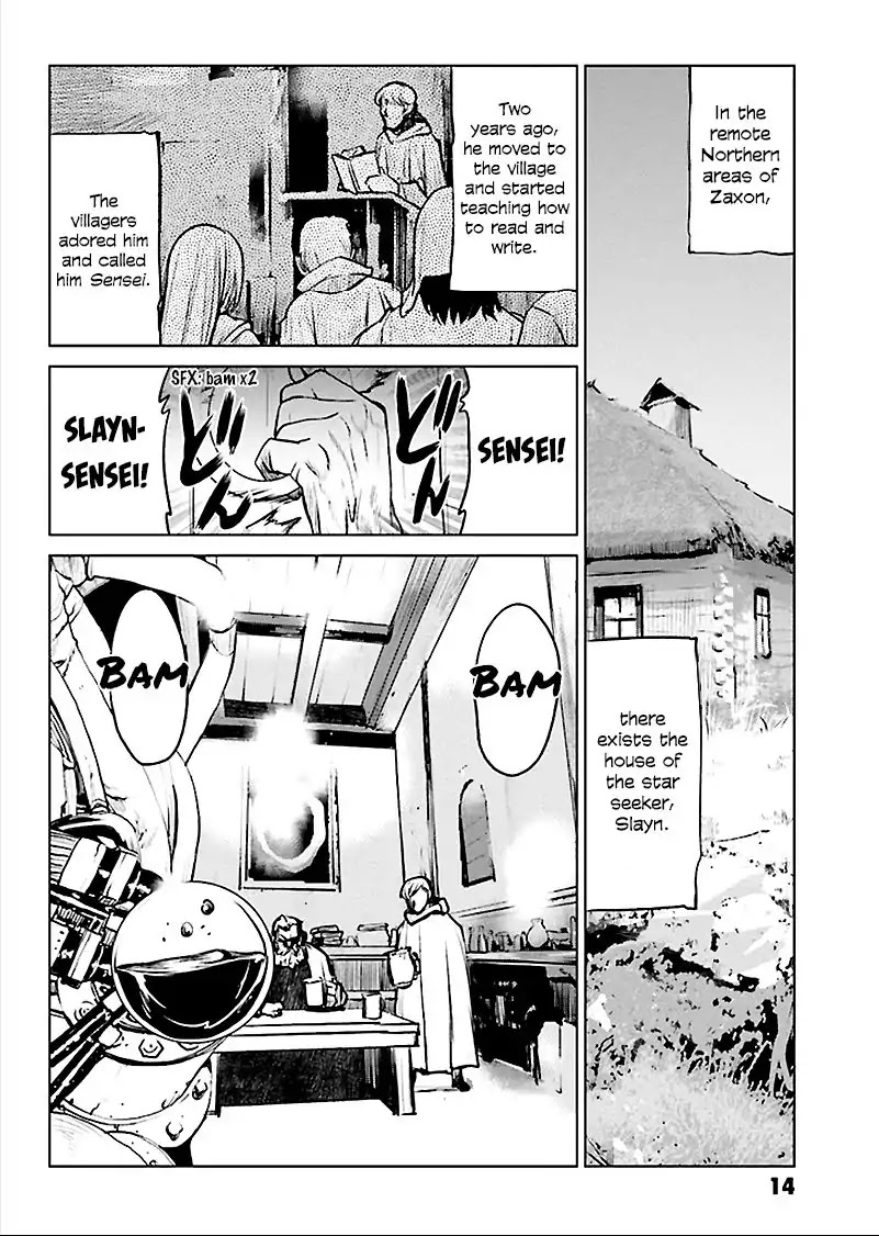 Lodess-tou Senki - Haiiro no Majo Chapter 1 page 16 - Chapter 1: Goblins' Cave