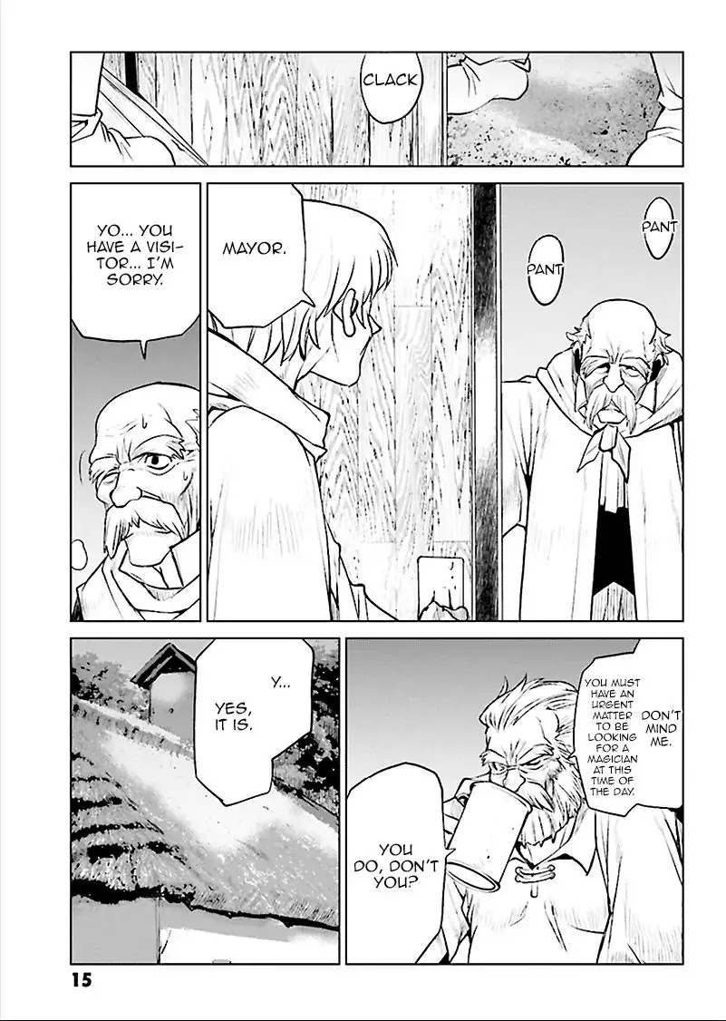 Lodess-tou Senki - Haiiro no Majo Chapter 1 page 17 - Chapter 1: Goblins' Cave