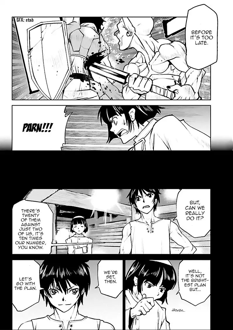 Lodess-tou Senki - Haiiro no Majo Chapter 1 page 20 - Chapter 1: Goblins' Cave