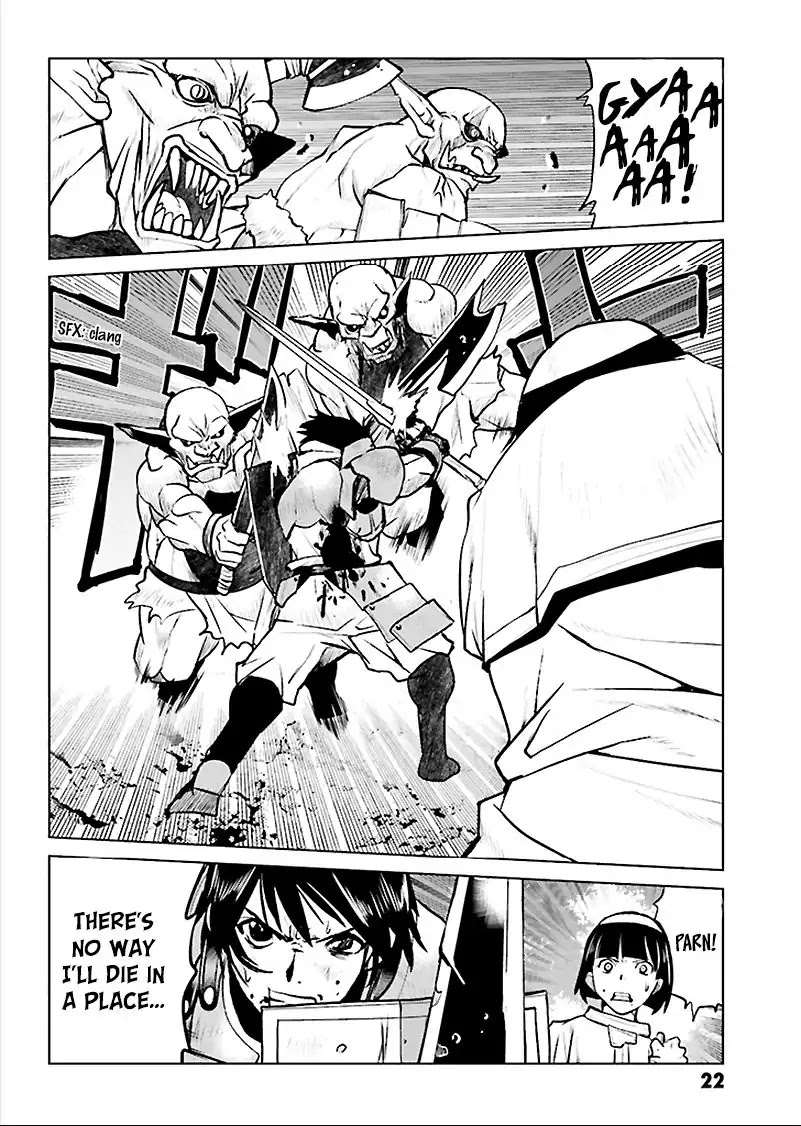 Lodess-tou Senki - Haiiro no Majo Chapter 1 page 24 - Chapter 1: Goblins' Cave