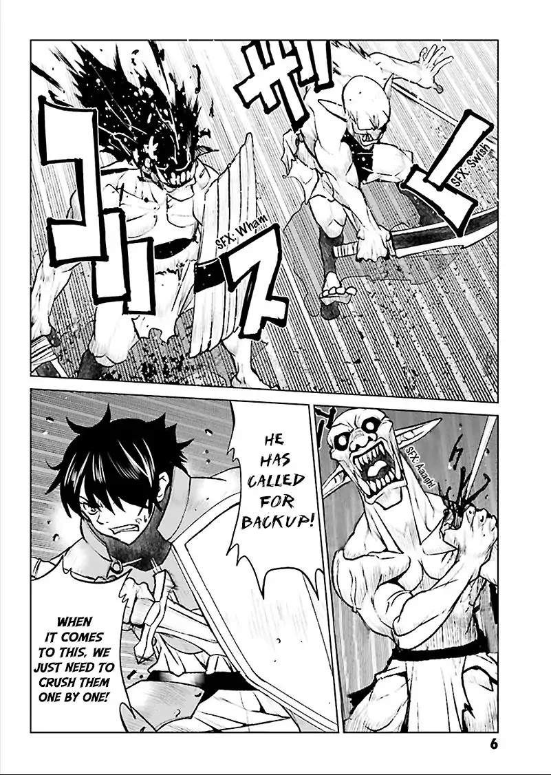 Lodess-tou Senki - Haiiro no Majo Chapter 1 page 8 - Chapter 1: Goblins' Cave