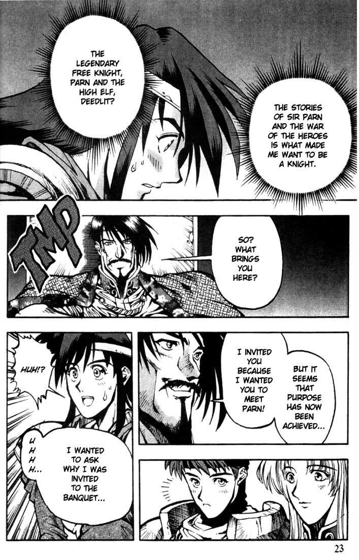 Lodoss Tousenki: Eiyuu Kishiden Chapter 1 page 23 - Chapter 1: A New Path to Knighthood