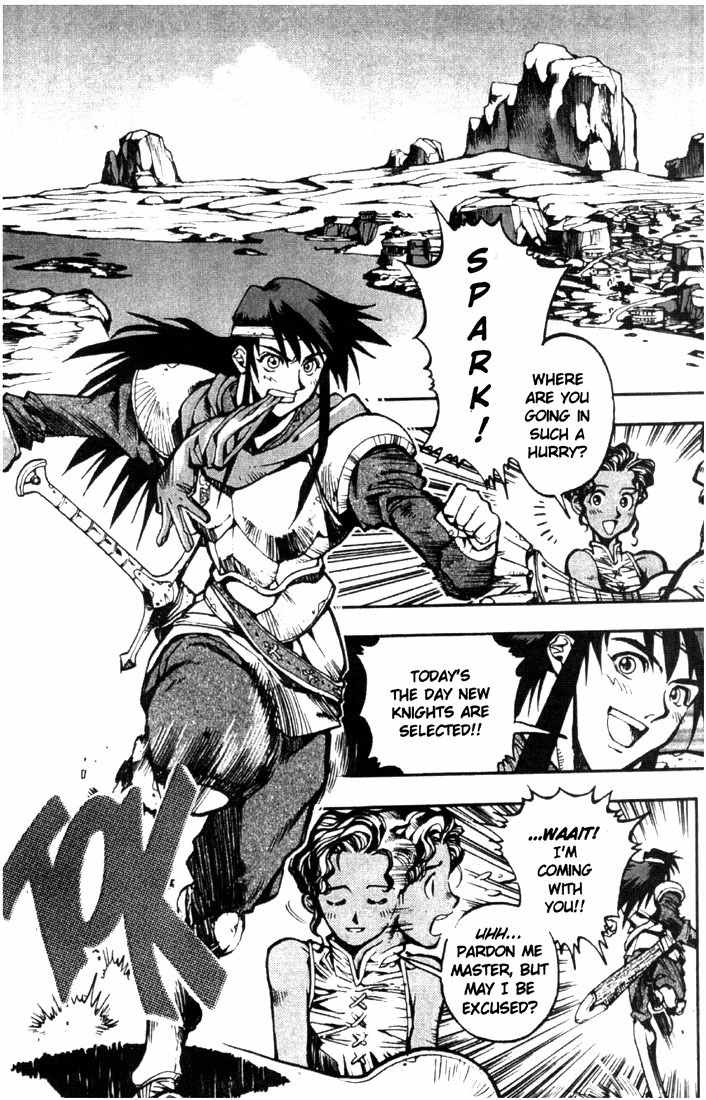Lodoss Tousenki: Eiyuu Kishiden Chapter 1 page 8 - Chapter 1: A New Path to Knighthood