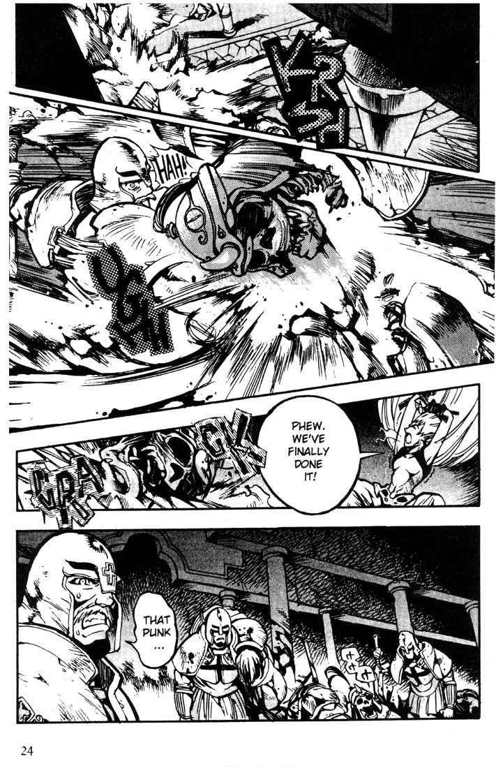 Lodoss Tousenki: Eiyuu Kishiden Chapter 13 page 22 - Chapter 13: Laina's Decision. Spark's Decision