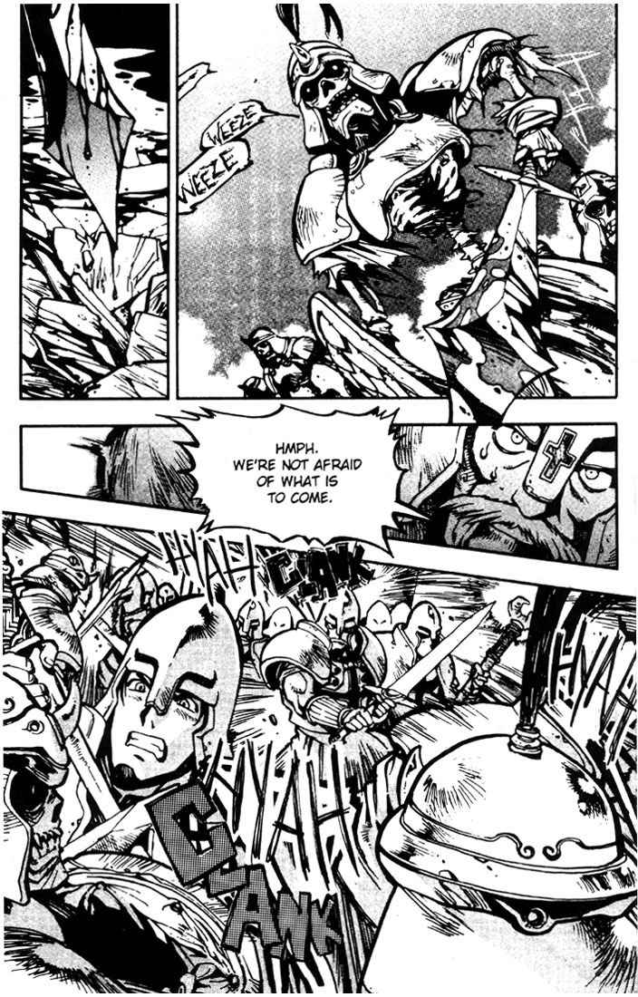 Lodoss Tousenki: Eiyuu Kishiden Chapter 13 page 8 - Chapter 13: Laina's Decision. Spark's Decision
