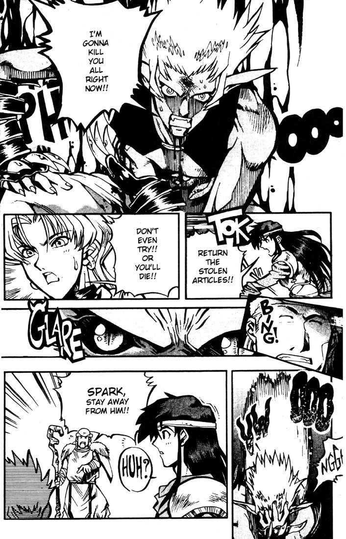Lodoss Tousenki: Eiyuu Kishiden Chapter 16 page 11 - Chapter 16: Because We're Friends