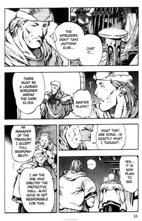 Lodoss Tousenki: Eiyuu Kishiden Chapter 2 page 23 - Chapter 2: A Dark Plan