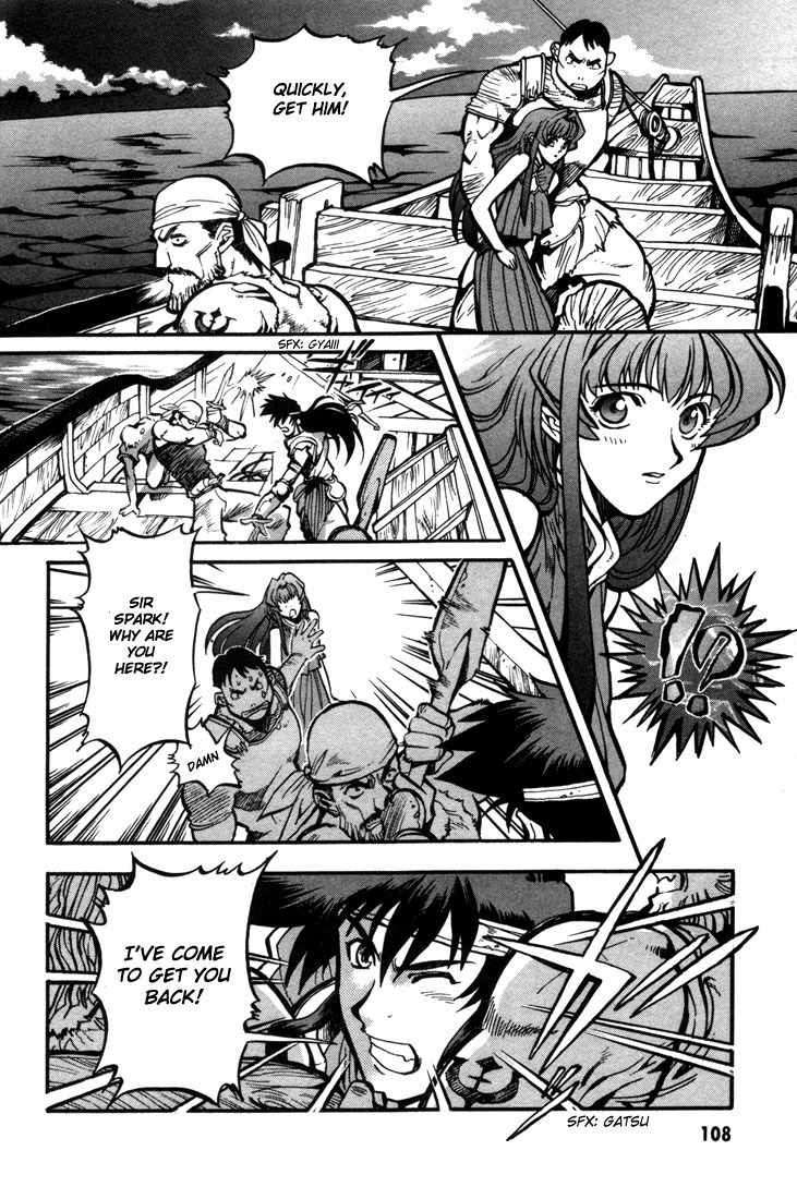 Lodoss Tousenki: Eiyuu Kishiden Chapter 22 page 11 - Chapter 22: Stolen Light