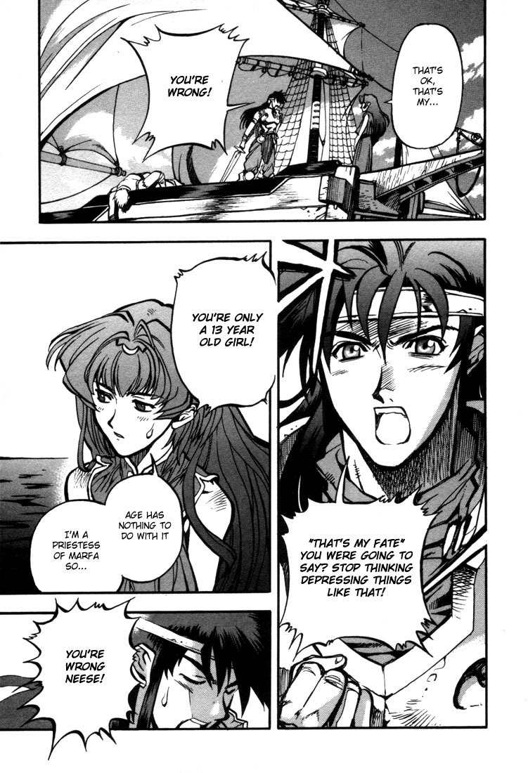 Lodoss Tousenki: Eiyuu Kishiden Chapter 22 page 14 - Chapter 22: Stolen Light