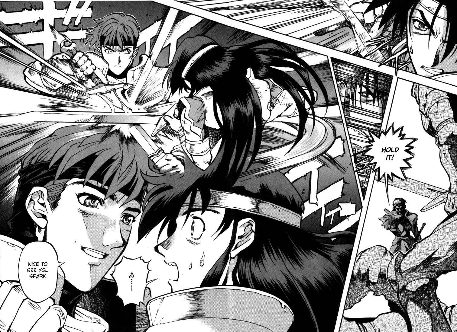 Lodoss Tousenki: Eiyuu Kishiden Chapter 22 page 38 - Chapter 22: Stolen Light