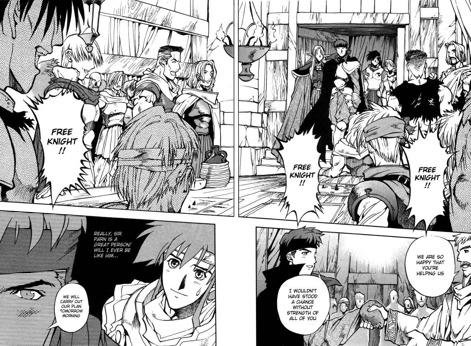 Lodoss Tousenki: Eiyuu Kishiden Chapter 27 page 21 - Chapter 27: Beginning of Darkness