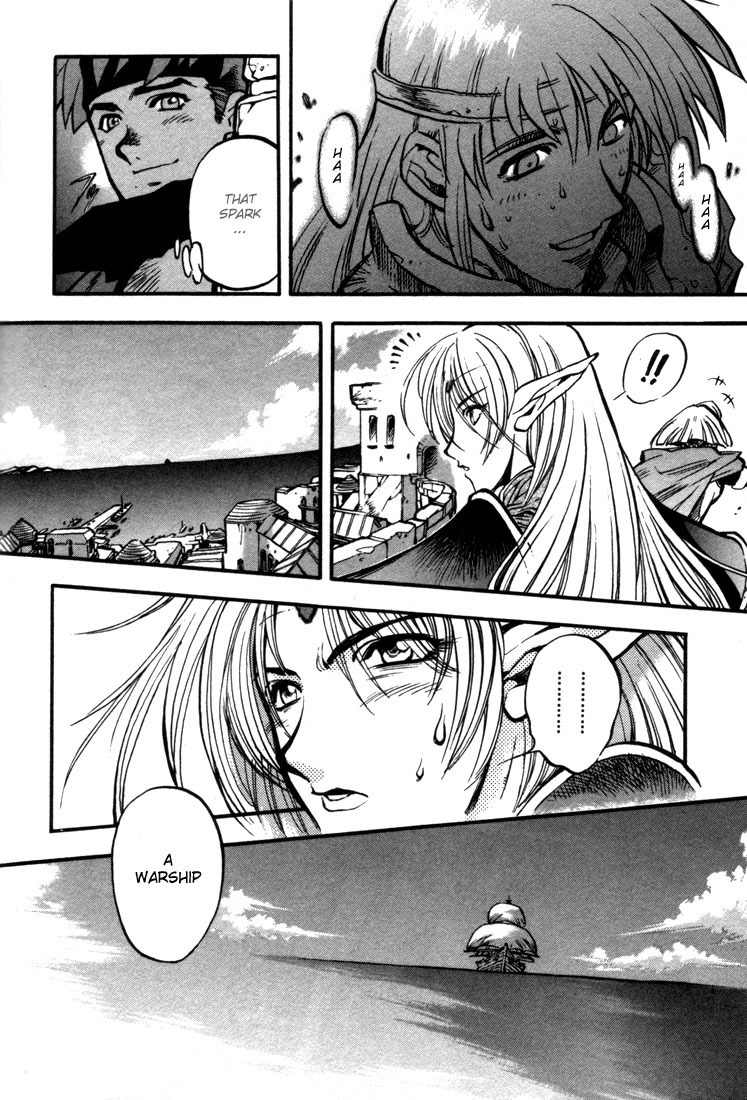 Lodoss Tousenki: Eiyuu Kishiden Chapter 27 page 34 - Chapter 27: Beginning of Darkness