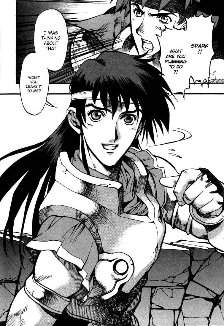 Lodoss Tousenki: Eiyuu Kishiden Chapter 27 page 36 - Chapter 27: Beginning of Darkness